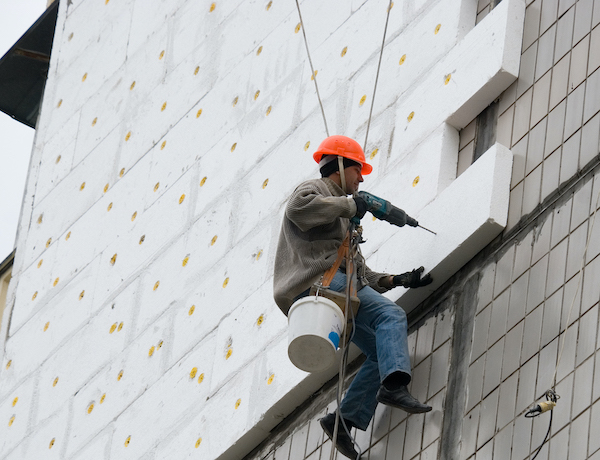 Wall insulation home